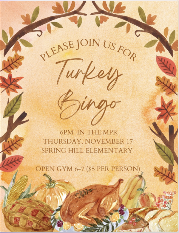 Turkey Bingo